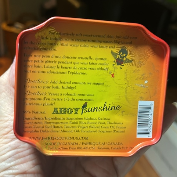 💥 Barefoot Venus Bath Soak With Honey Mango With Cocoa Butter.  200g Sealed! - Picture 6 of 7